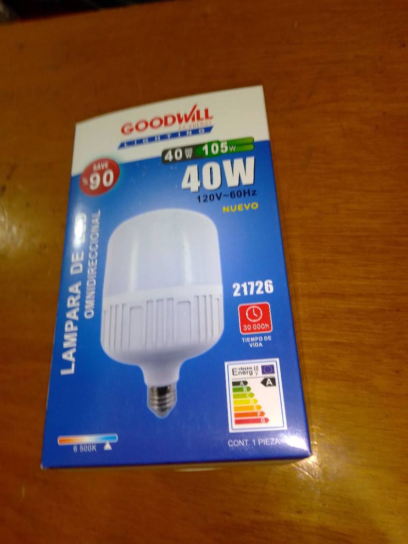 Producto Lámparas LED ideal para el hogar