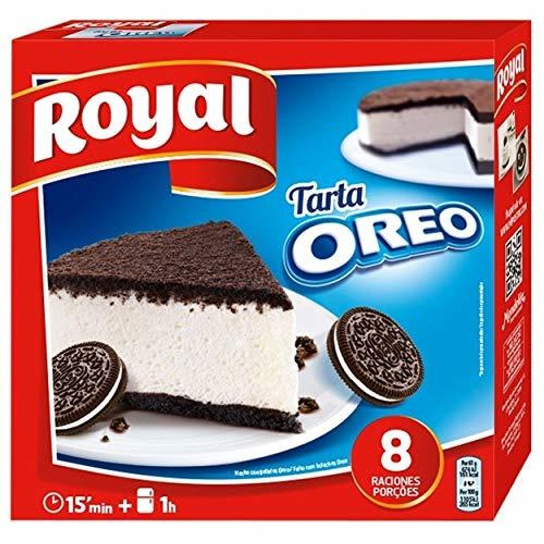 Social Postre Tarta Oreo Royal 215gr