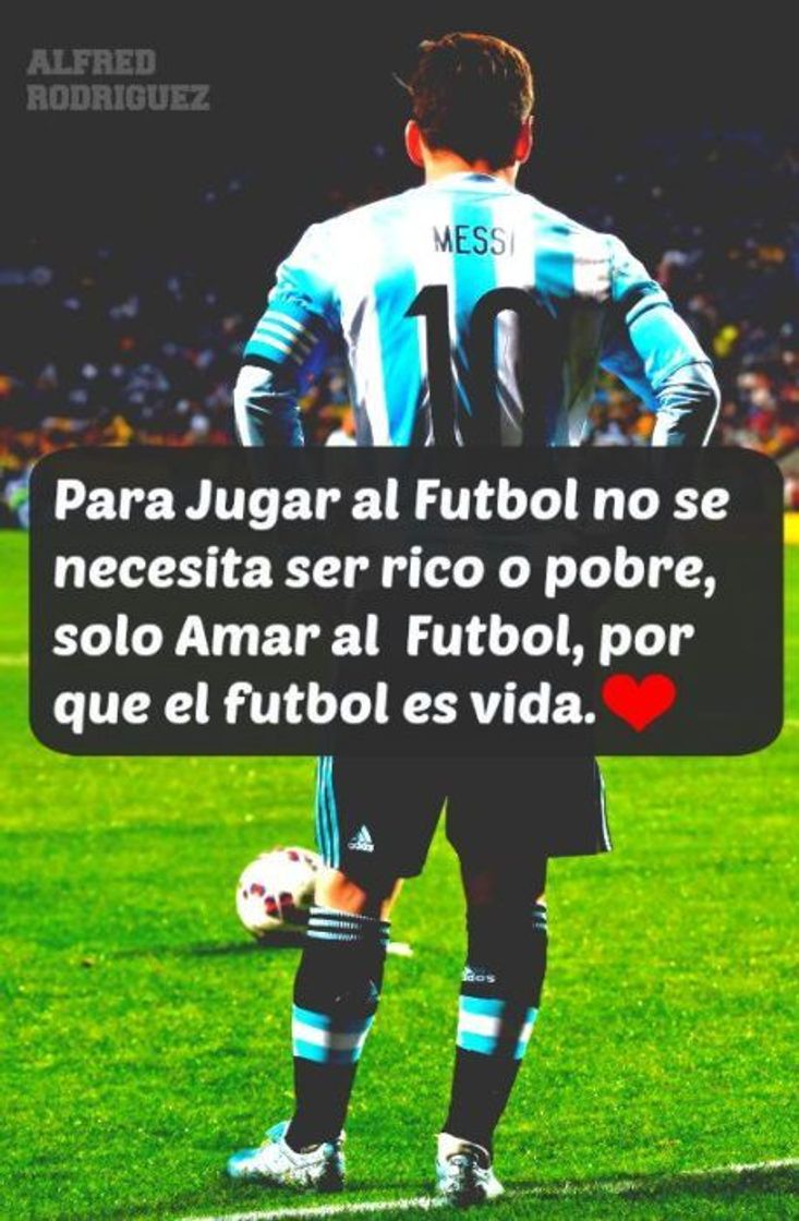 Fashion El fútbol no es solo pasión si no tambien es respeto ⚽❤️