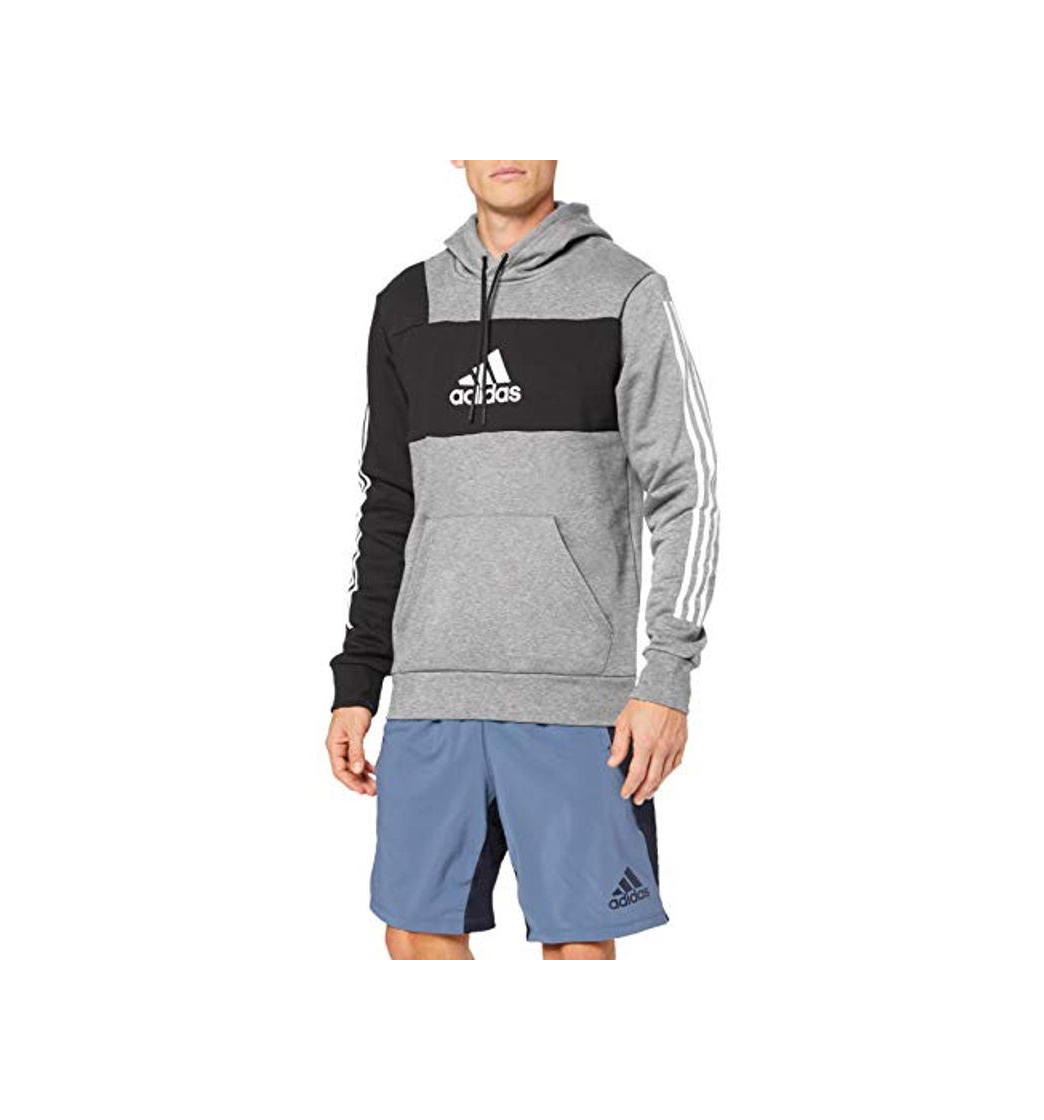 adidas M SID Po Brnd Sudadera, Hombre, Medium Grey Heather
