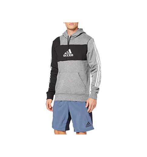 adidas M SID Po Brnd Sudadera, Hombre, Medium Grey Heather