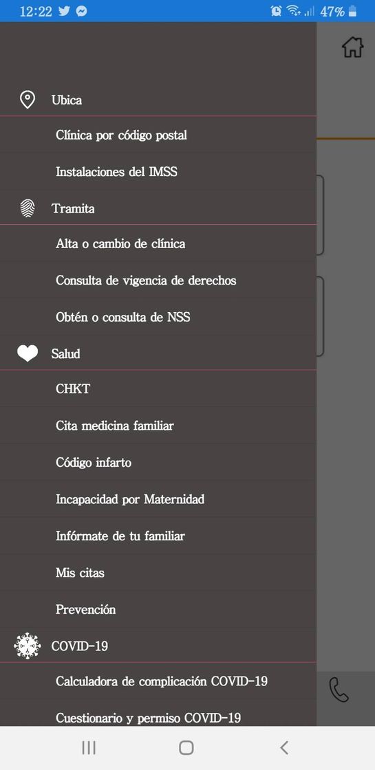 Aplicaciones La app del IMSS para tramitar citas,sello de vigencia 