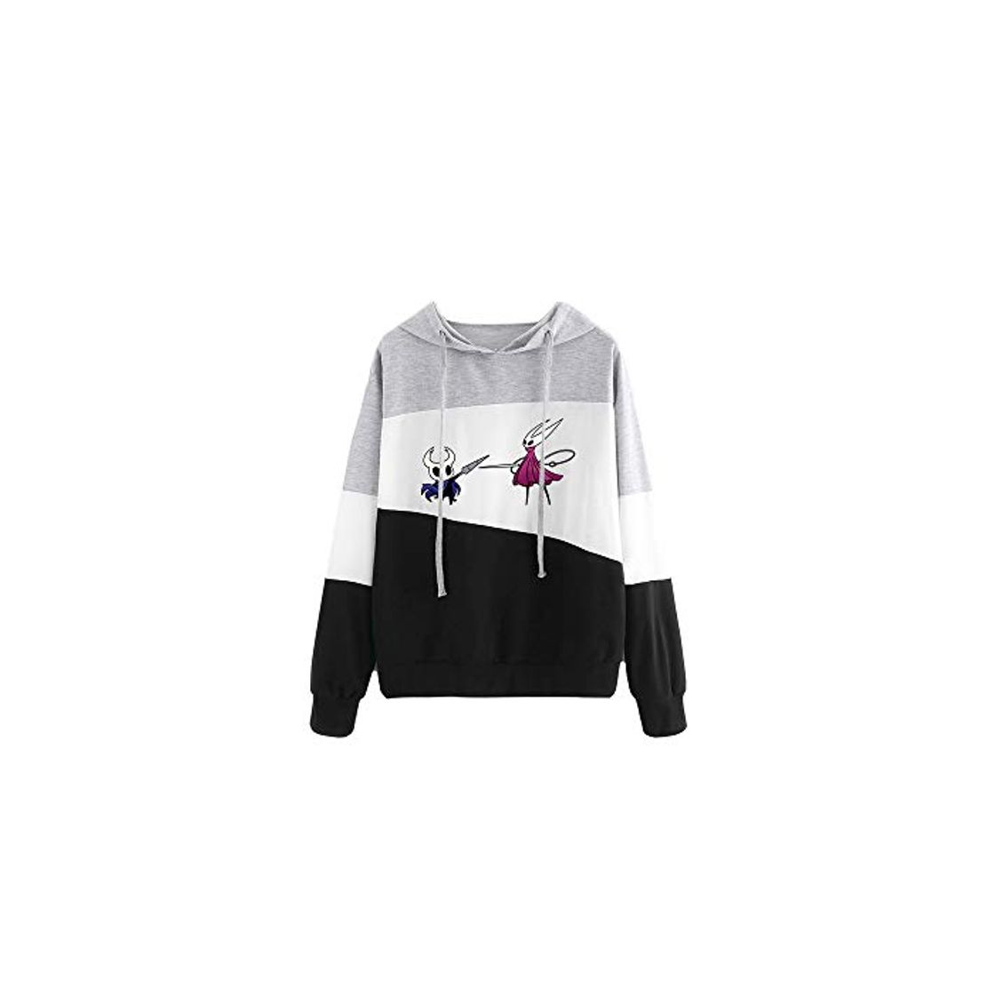 Moda Unisex Hollow Knight Sudaderas Casual pulóver sudadera suéter prendas de vestir exteriores de las señoras Adultos Deportes MANERA calienta la manga larga otoño e invierno salvaje Hollow Knight Sudader