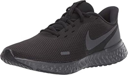 Nike Revolution 5, Zapatillas de Atletismo para Hombre, Negro/Antracita