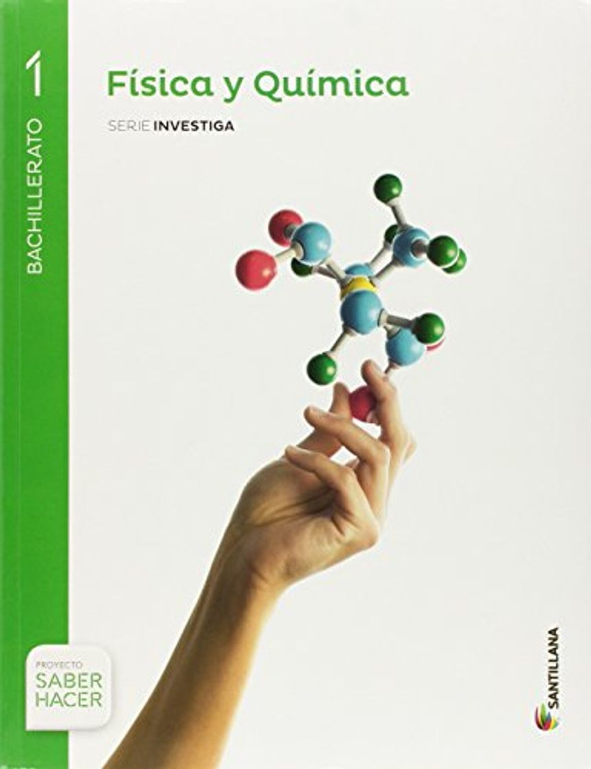 Libros FISICA Y QUIMICA SERIE INVESTIGA 1 BTO SABER HACER