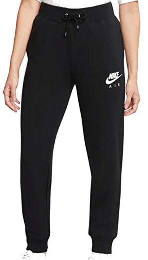 NIKE W NSW Air Pant FLC BB Sport Trousers, Mujer, Black/