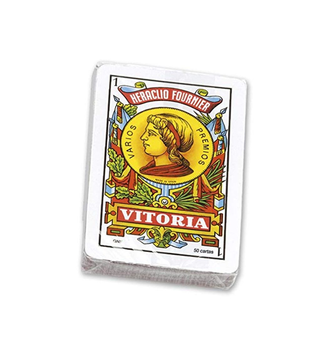 Social Fournier-Nº12 Baraja española de 50 Cartas empaquetada en celofán, Multicolor