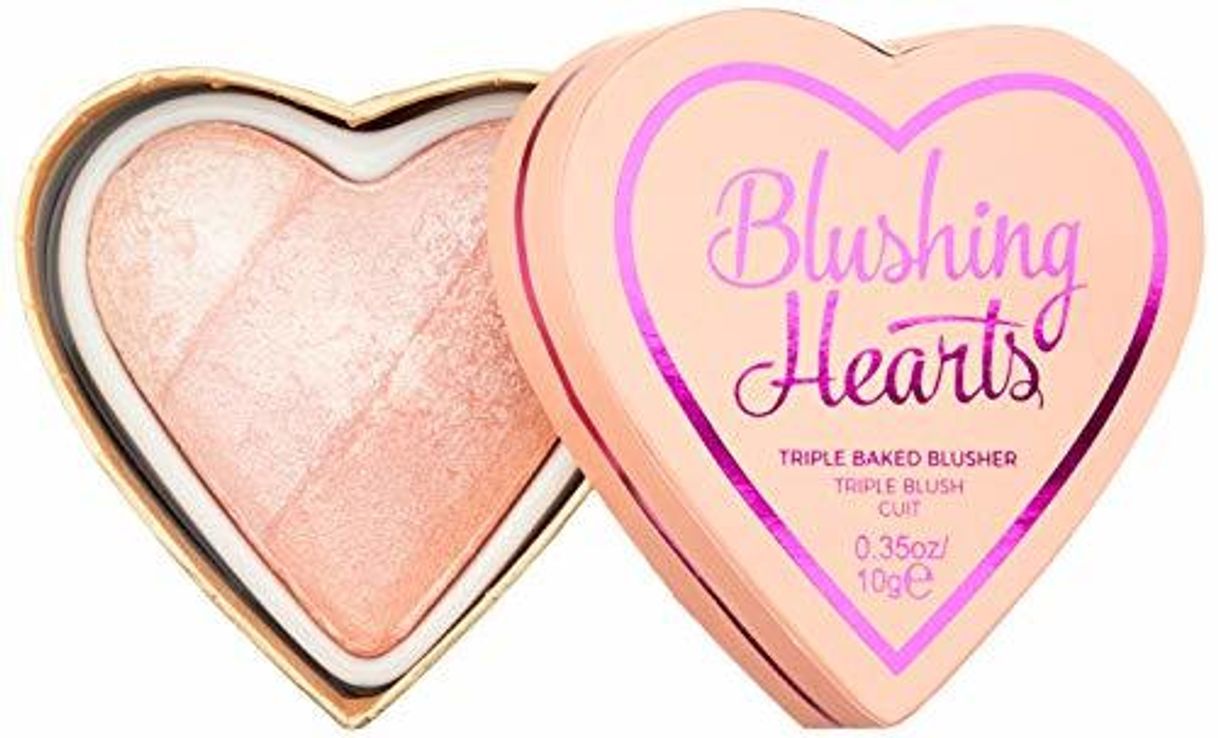 Producto Makeup Revolution I Heart Makeup Blushing Hearts Blush Peachy Pink Kisses Róż