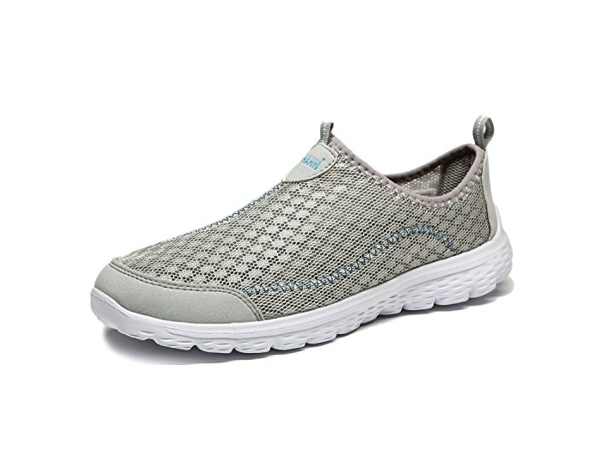 Social Hombre Zapatos Casuales Amortiguadores Zapatilla Deportiva Ligero Caminar Gimnasio Corriendo Malla Ligero
