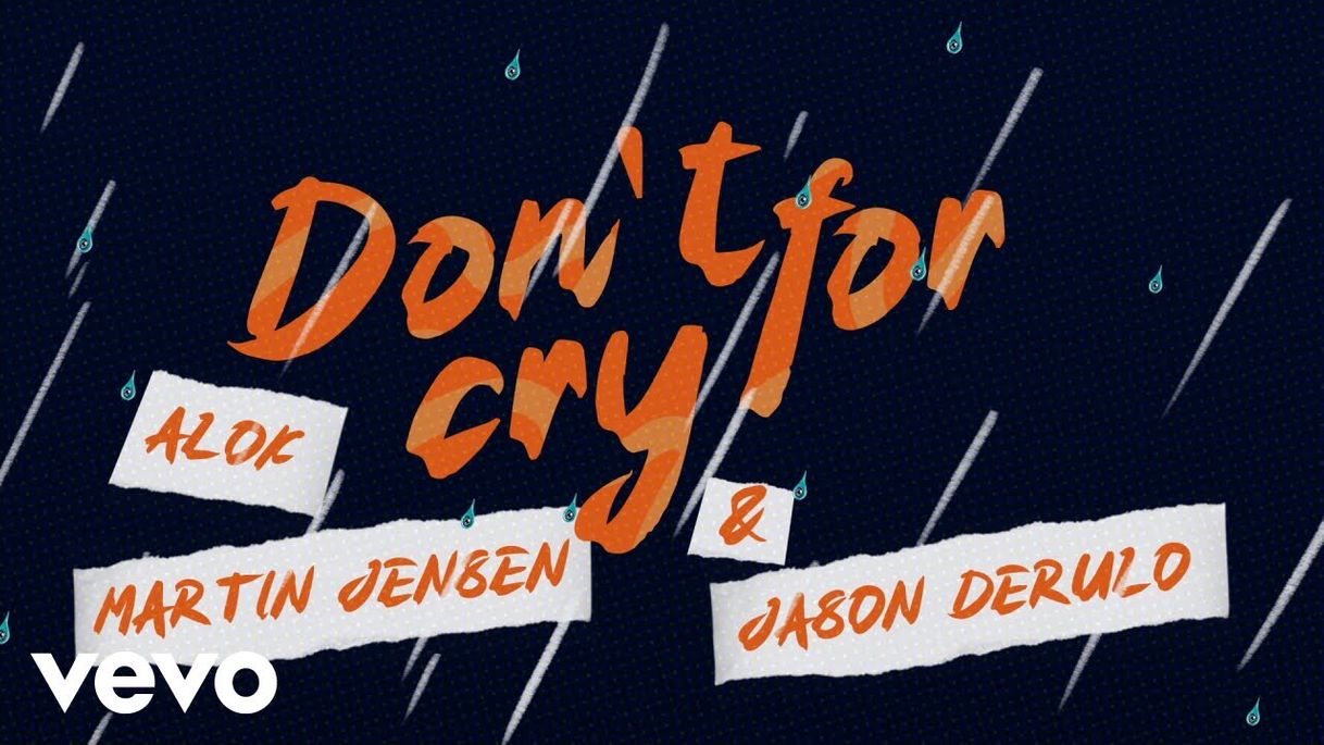 Canción Don't Cry For Me (with Jason Derulo)