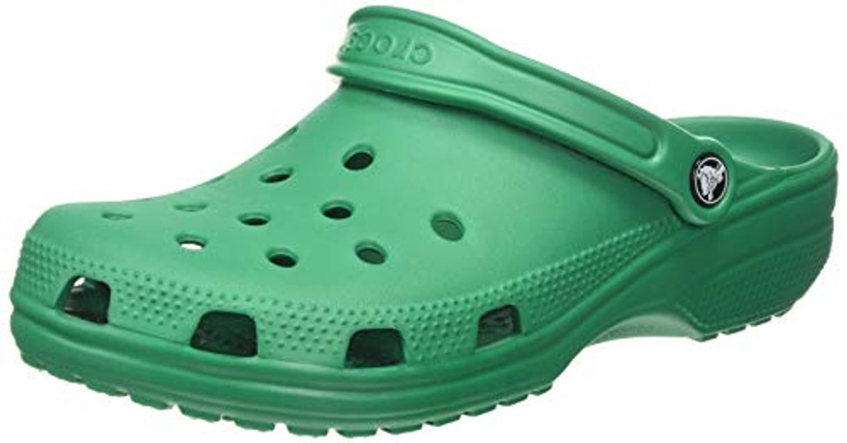 Moda Crocs Classic U, Zuecos con Correa Trasera Unisex Adulto, Verde