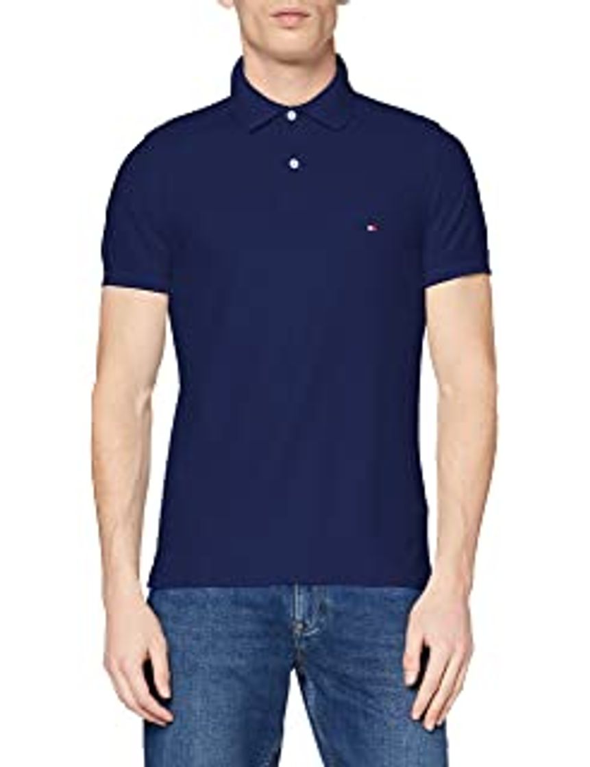 Fashion Tommy Jeans Hombre Original Fine Pique   Polo Manga Corta 