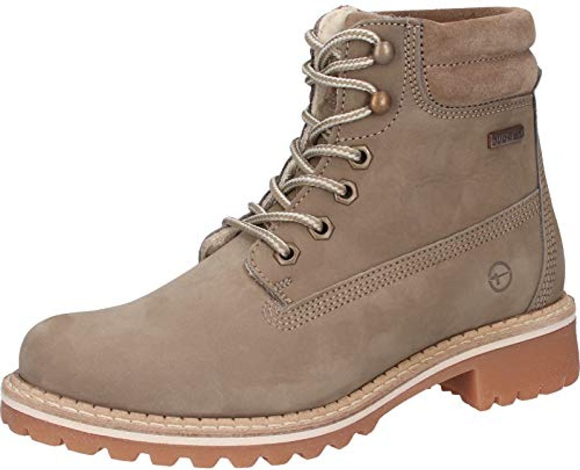 Fashion Tamaris Mujer Botas de Invierno Taupe, Schuhe Damen