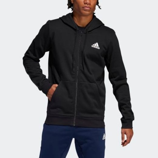 adidas Core18 Hoody Sweatshirt, Hombre, Negro