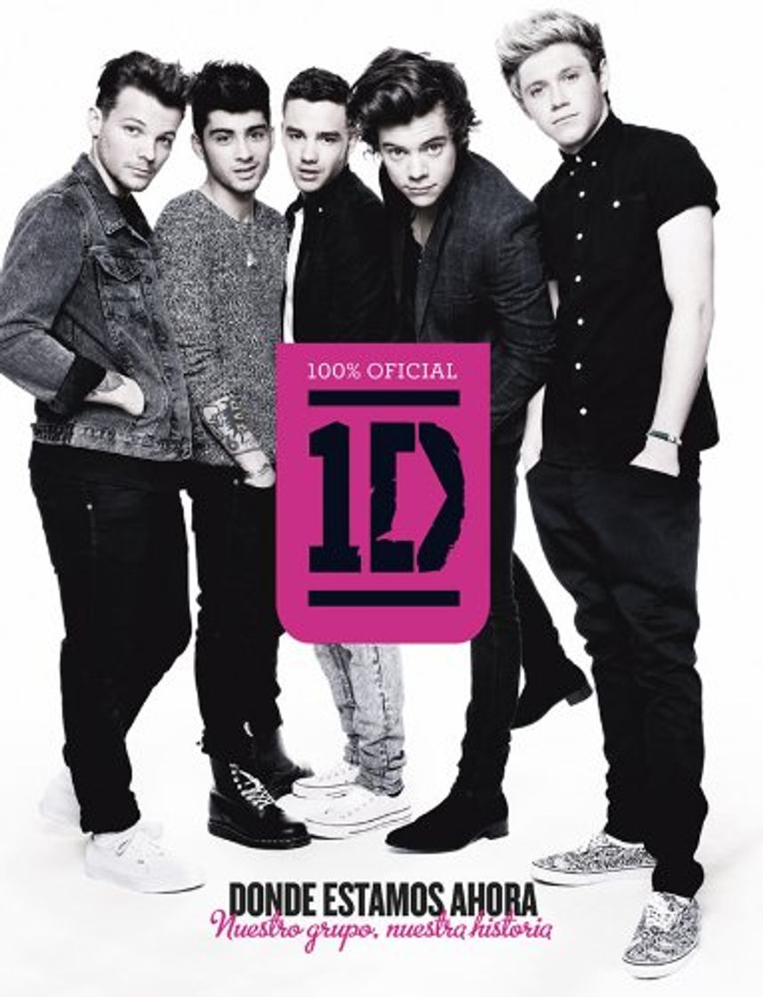 Libro One Direction. Donde estamos ahora: Nuestro grupo, nuestra historia