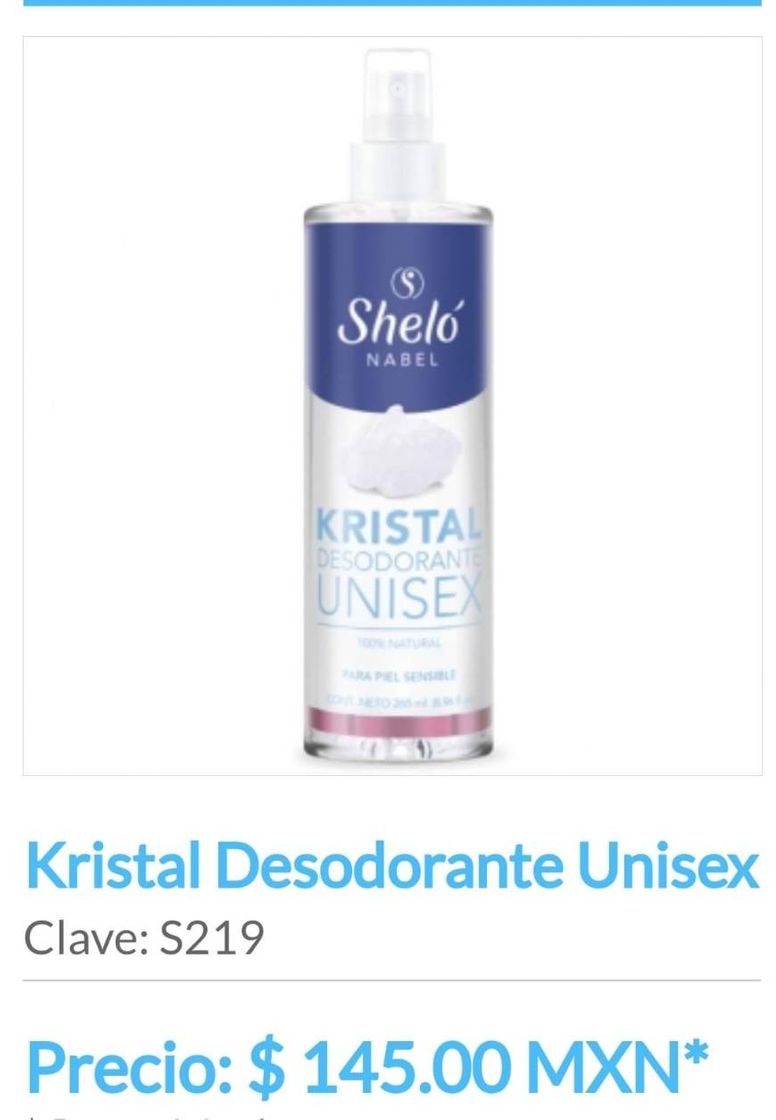 Fashion DESODORANTE CRISTAL