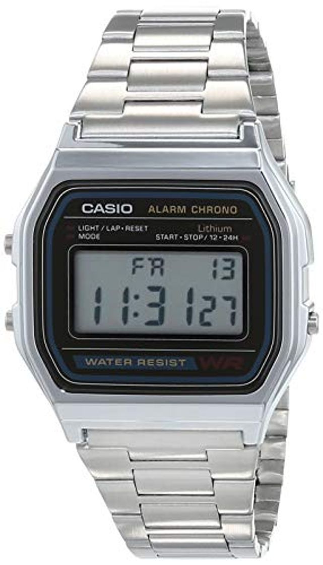 Social Casio A158WA - Reloj unisexo