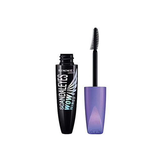 Rimmel London Scandaleyes Wow Wings Máscara de Pestañas Tono Extreme Black