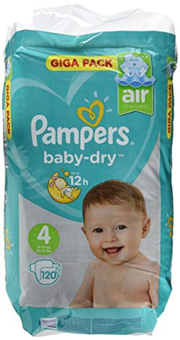 Belleza PAMPERS Baby-Dry, tamaño 4,