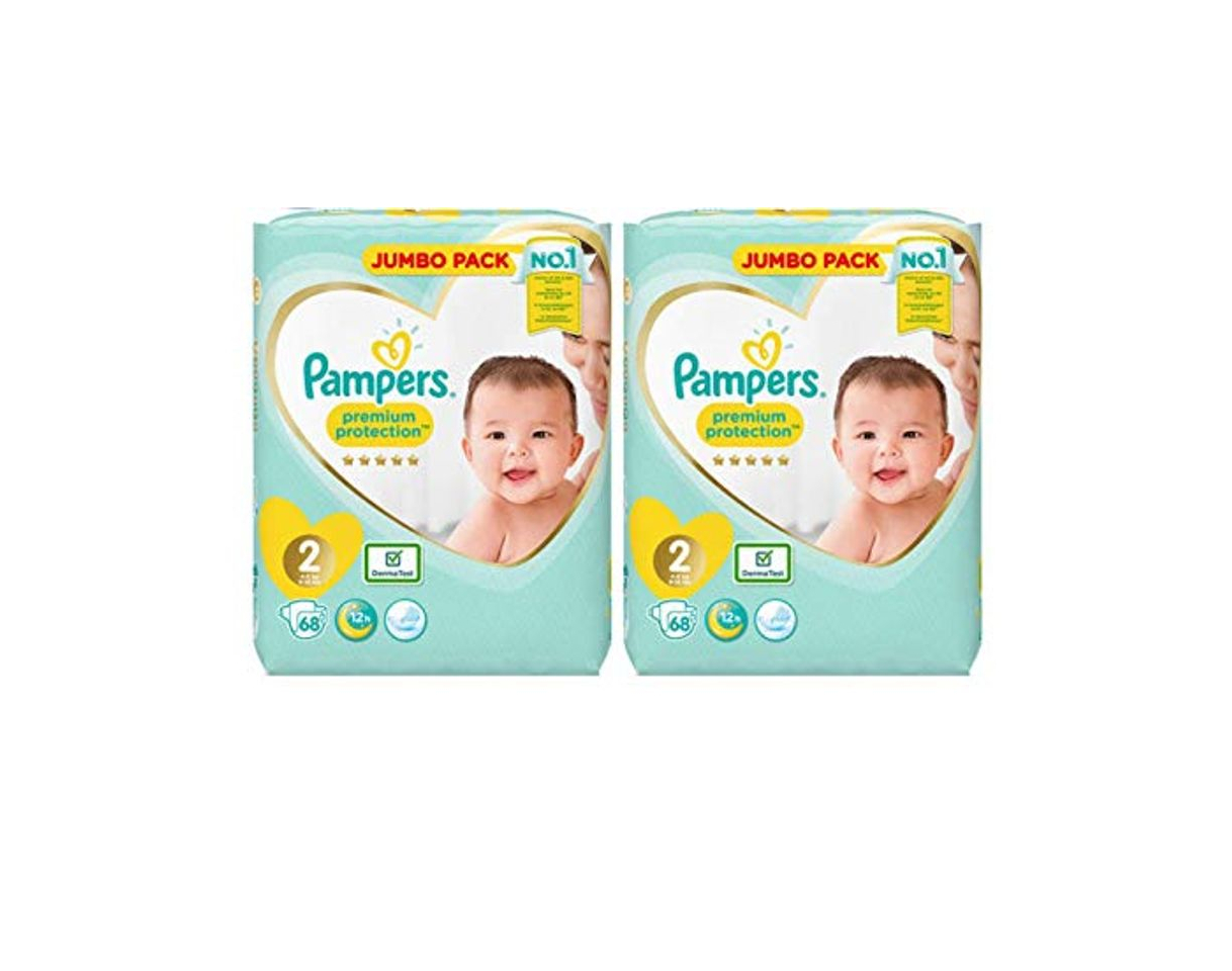 Product Pampers Pañales New Baby Jumbo Pack