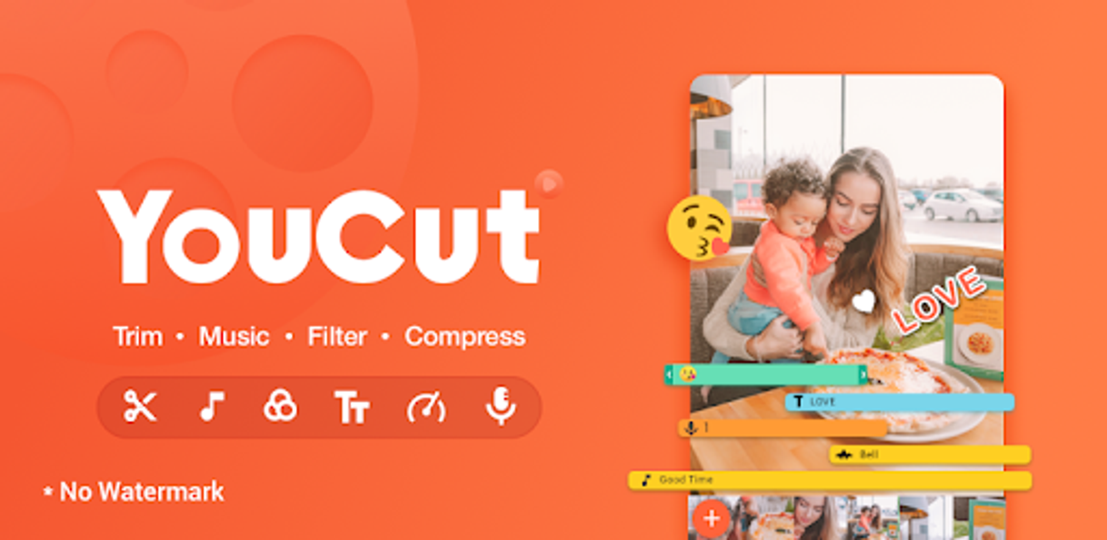 App Youcut-Editor de vídeo-AndroidPlaystore