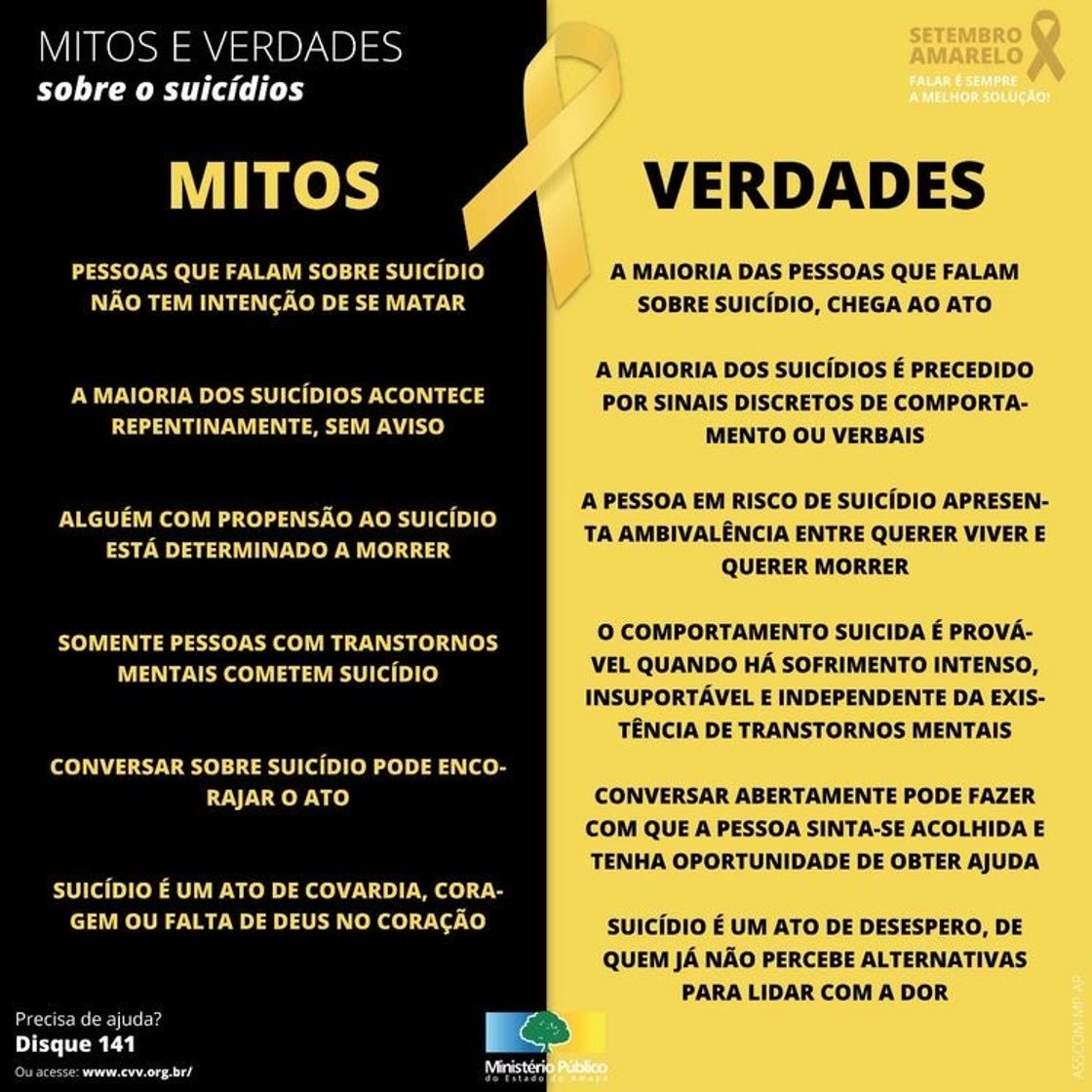 Moda Mitos e verdade sobre o suicídios 