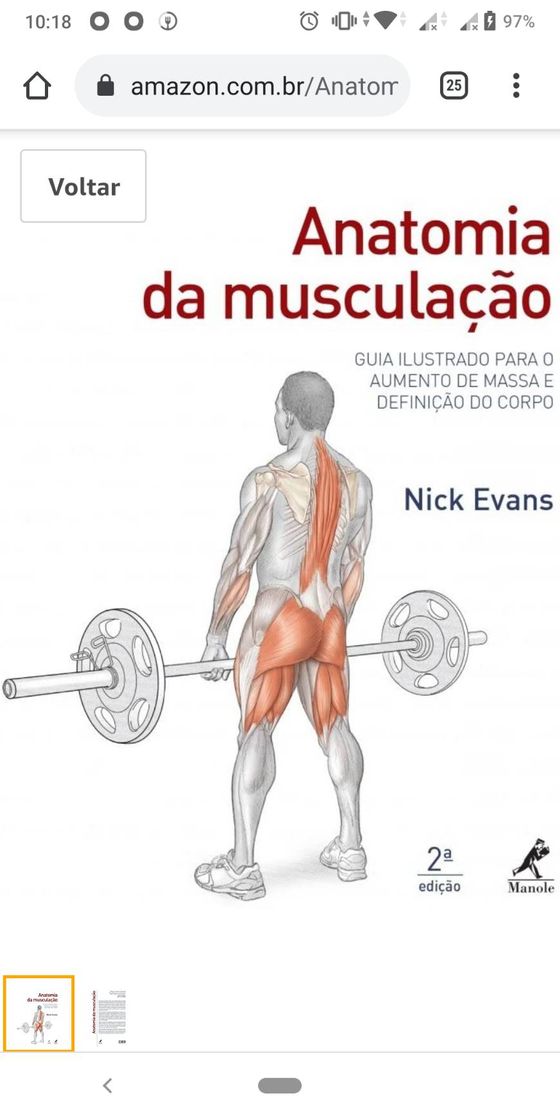 Moda Anatomia da musculação