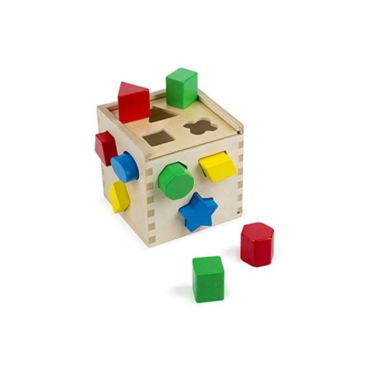 Sablon Melissa & Doug - Cubo para clasificar Formas