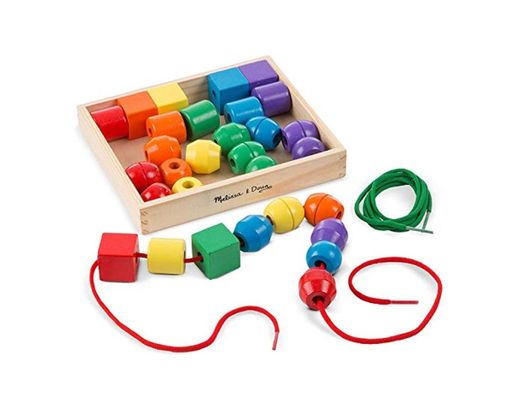 Melissa & Doug - Cuentas primarias para Atar