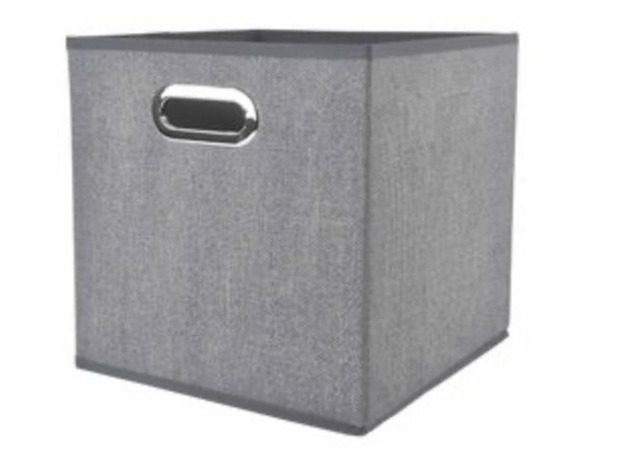 CUBO ORGANIZADOR DELUXE GRIS The Home Depot