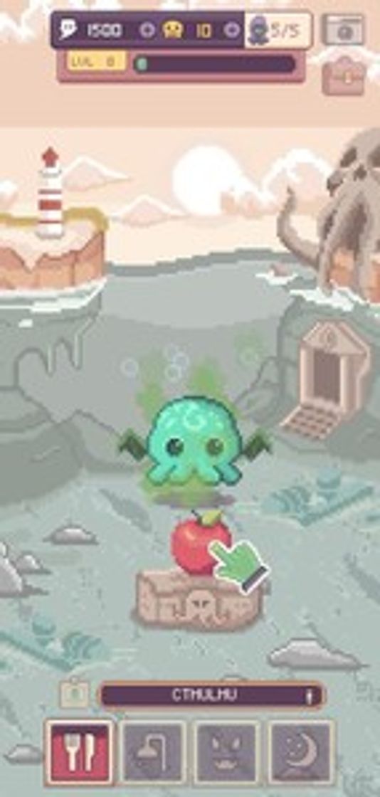 App Cthulhu Virtual Pet 2