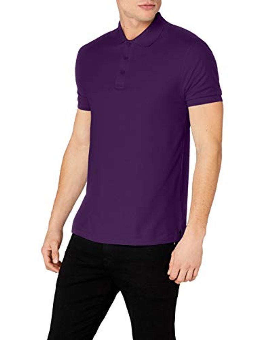 Fruit of the Loom 63-218-0, Polo para Hombre, Morado