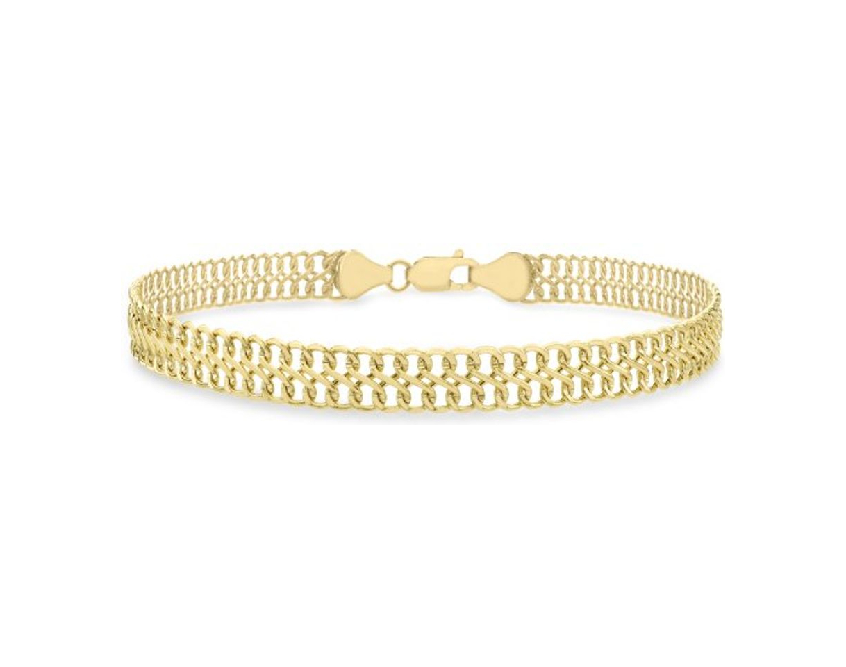Social Carissima Gold Pulsera de mujer con oro blanco de 9K
