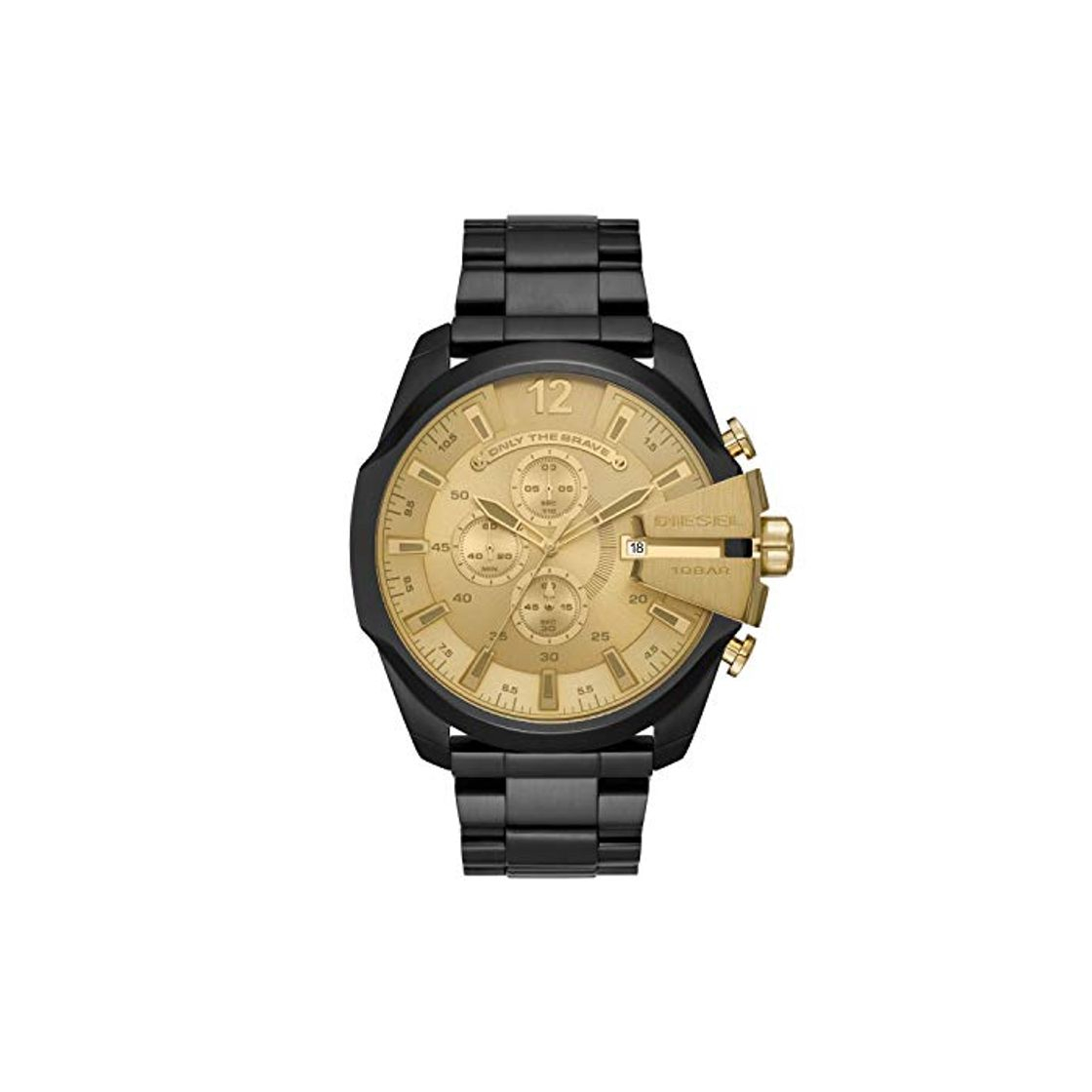 Social Diesel Reloj Analogico para Hombre de Cuarzo con Correa en Acero Inoxidable DZ4485