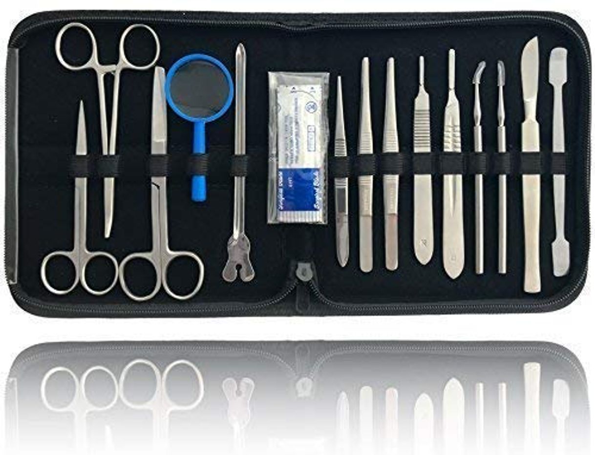 Products Disección Sezierbesteck Set para Preparar con Instrumentos de Acero