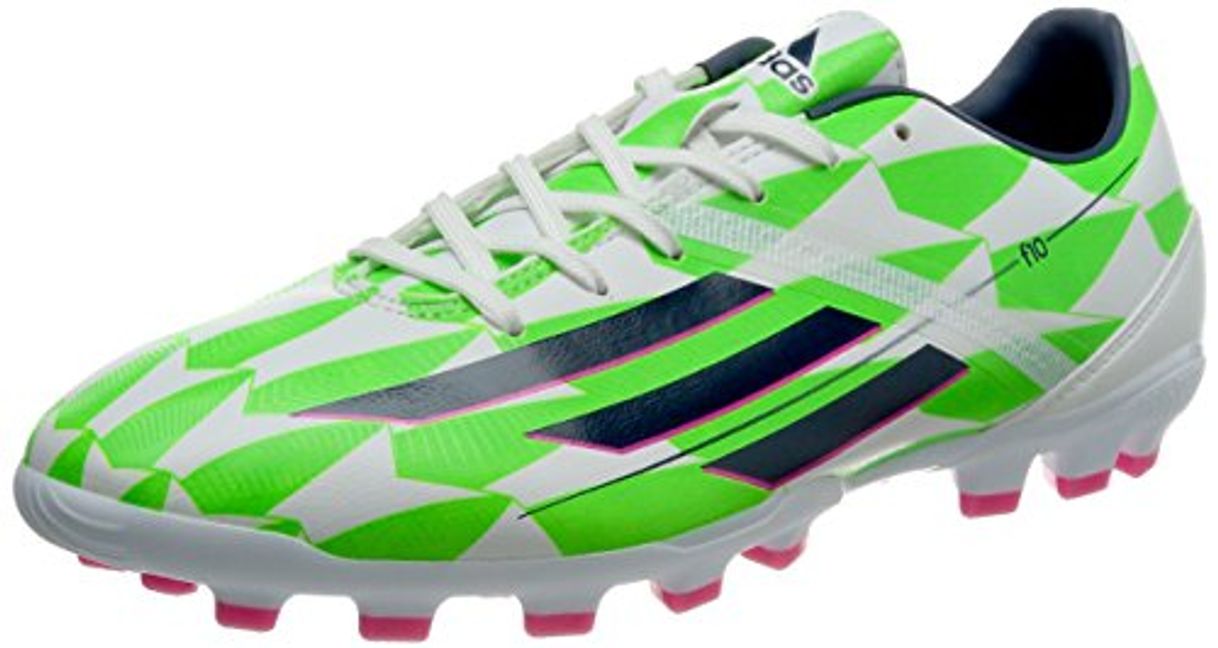 Place adidas Bota F10 TRX AG Core white-Rich blue-Solar green Talla 7