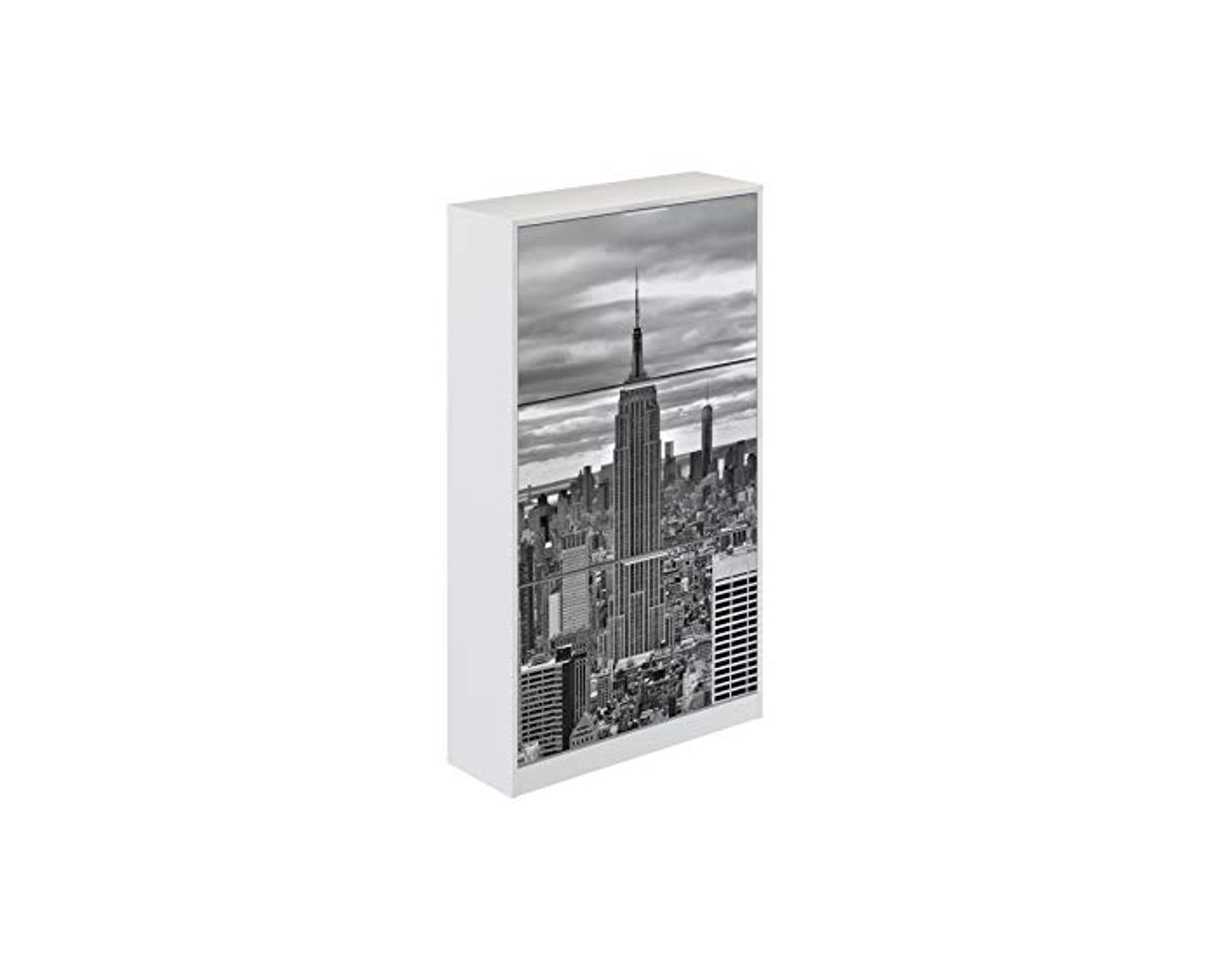 Social Movian Constance Modern - Armario zapatero de 3 puertas Nueva York, 25