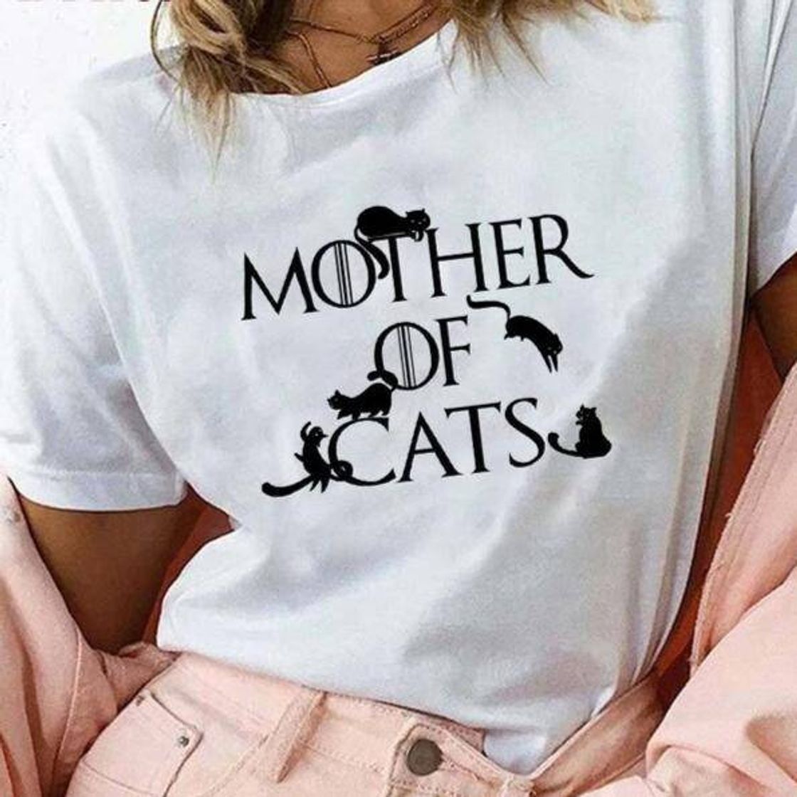 Social Camiseta madre de gatitos