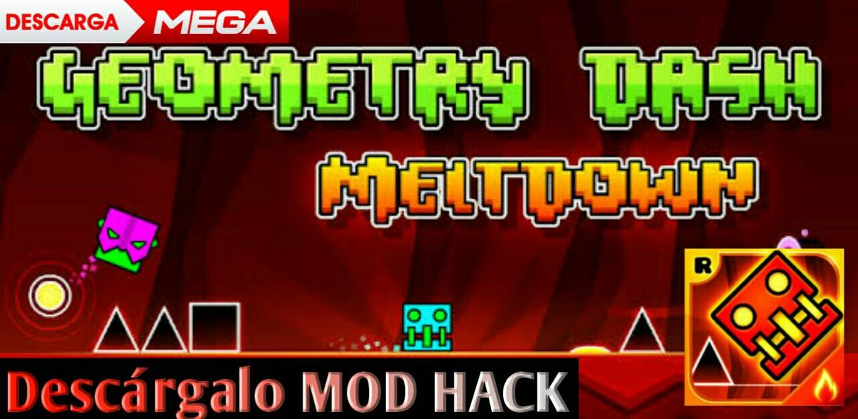 Moda Gometry Dash Meltdown MOD HACK