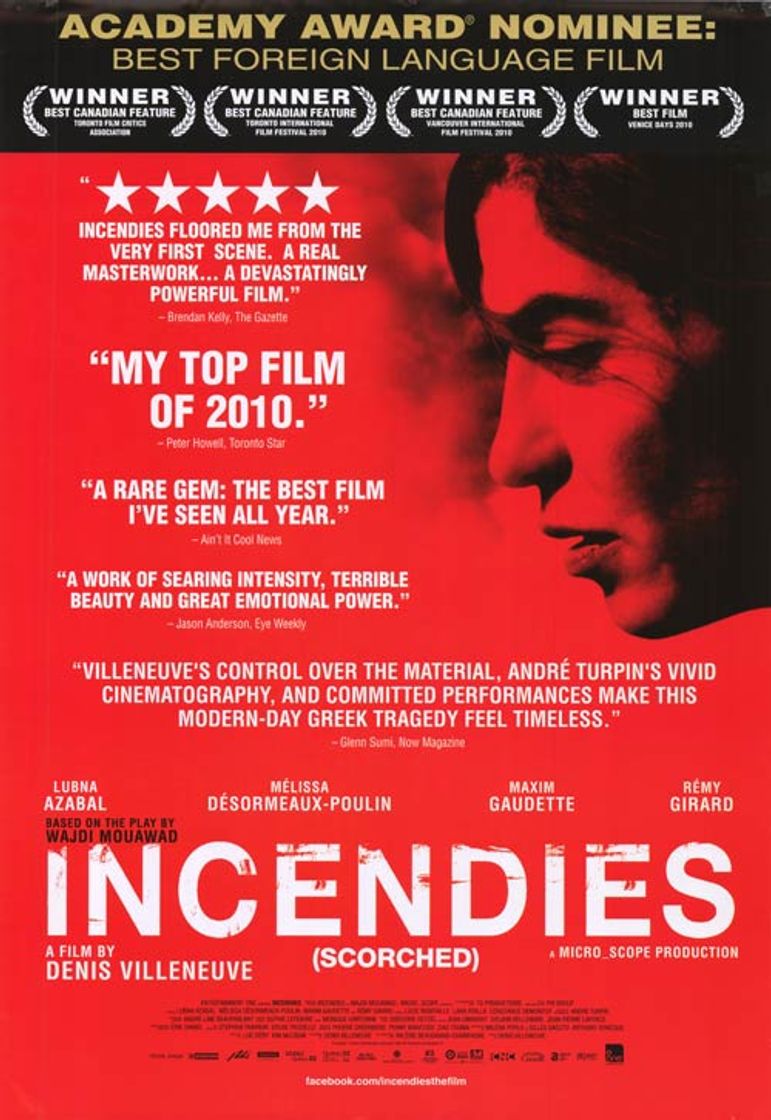 Película Incendies