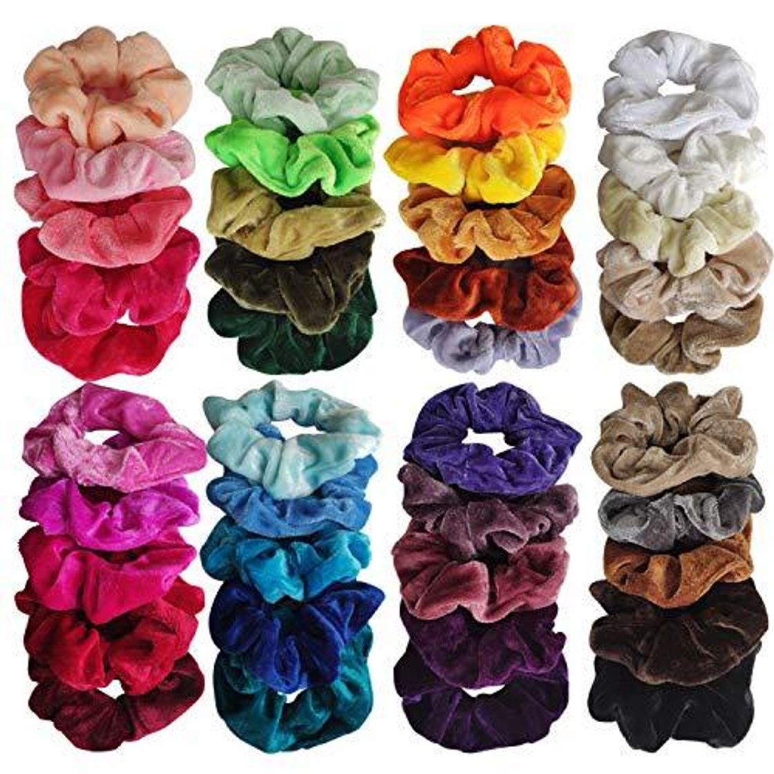 Social 40 Colores Scrunchie