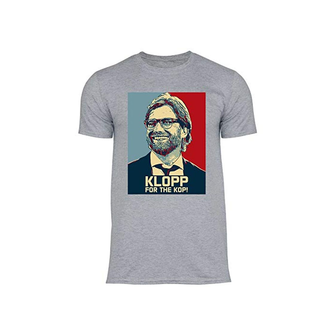 Social wowshirt Camiseta Klopp For The Kop Jürgen Klopp para Hombre, Tamaño:L, Color:Sport