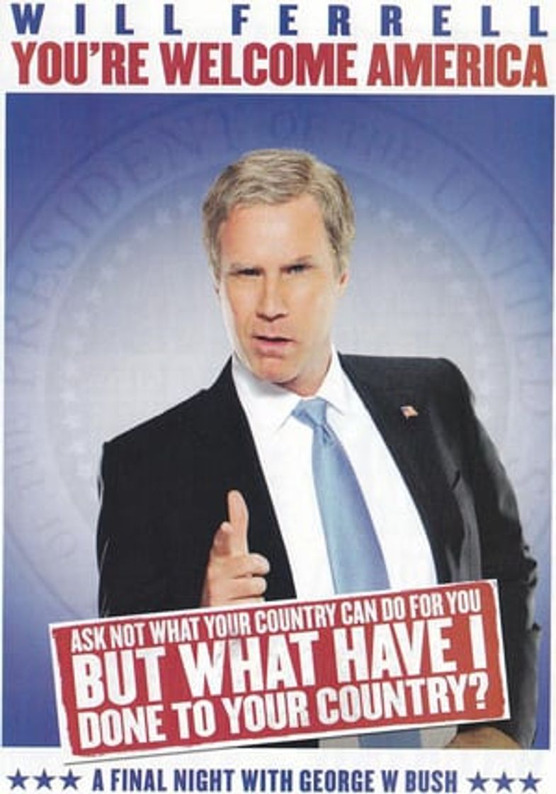 Película Will Ferrell: You're Welcome America - A Final Night with George W. Bush