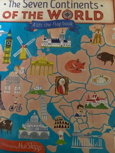 The Seven Continents of the World, a Lift the Flap Book ...t