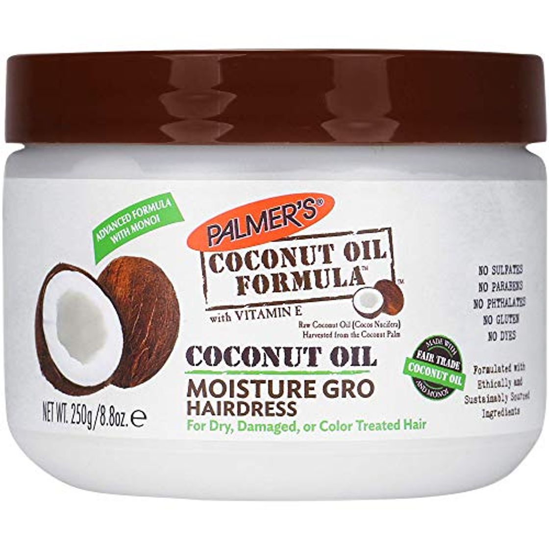 Product Palmer's Coconut Oil Formula Moisture Gro Shining Hairdress - acondicionadores