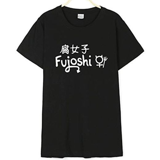 Japanese Shirt BL Anime Shirt yaoi Fandom Shirt Fujoshi Letter Print Women T Shirt Casual Cotton Funny Shirt for Lady Top tee Harajuku Kawaii Punk Shirt
