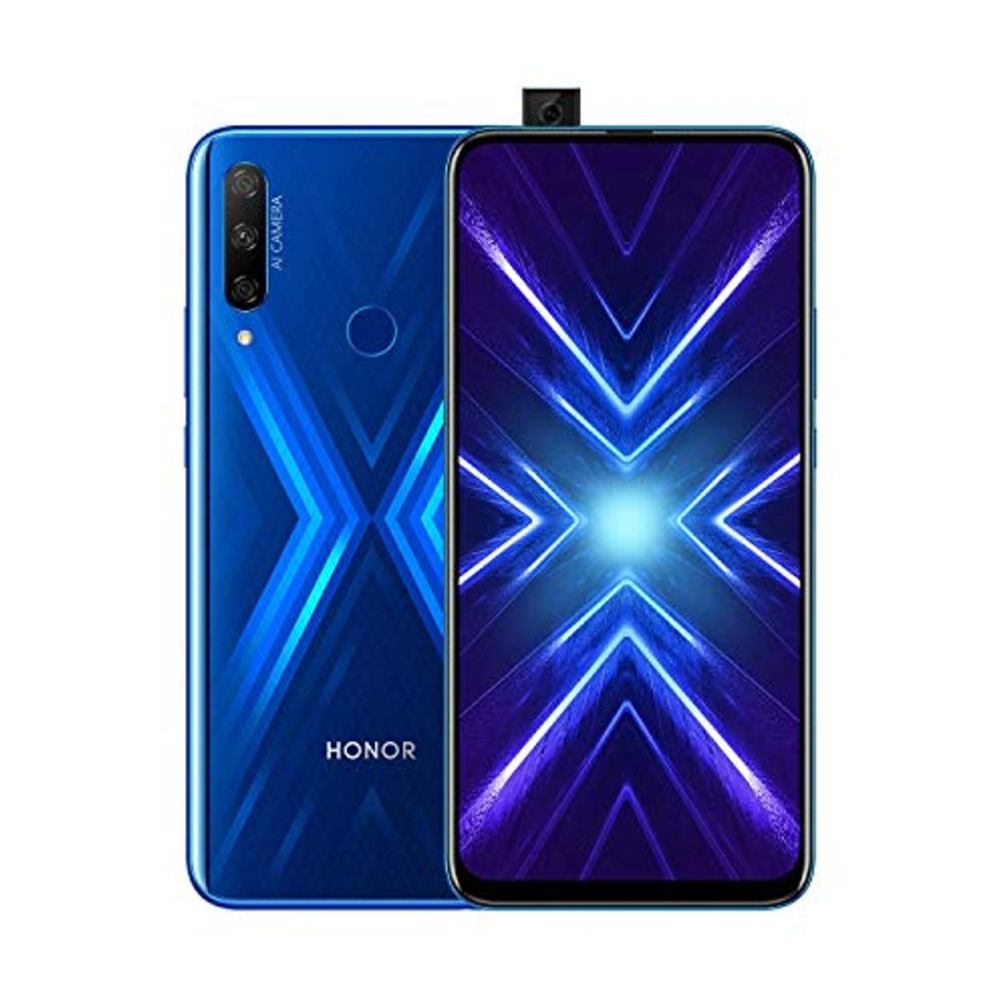 Producto HONOR 9X Blue 4/128 GB Android 9.0 Smartphone con Triple-cámara 51094TLF