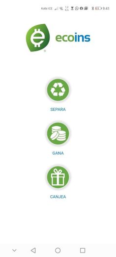 Aplicativo multiplataforma para reciclar y recibir descuento