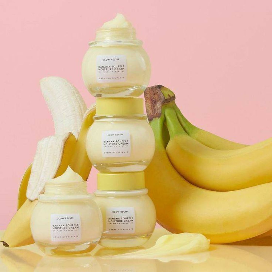 Social Glow Recipe Banana Soufflé Moisture Cream