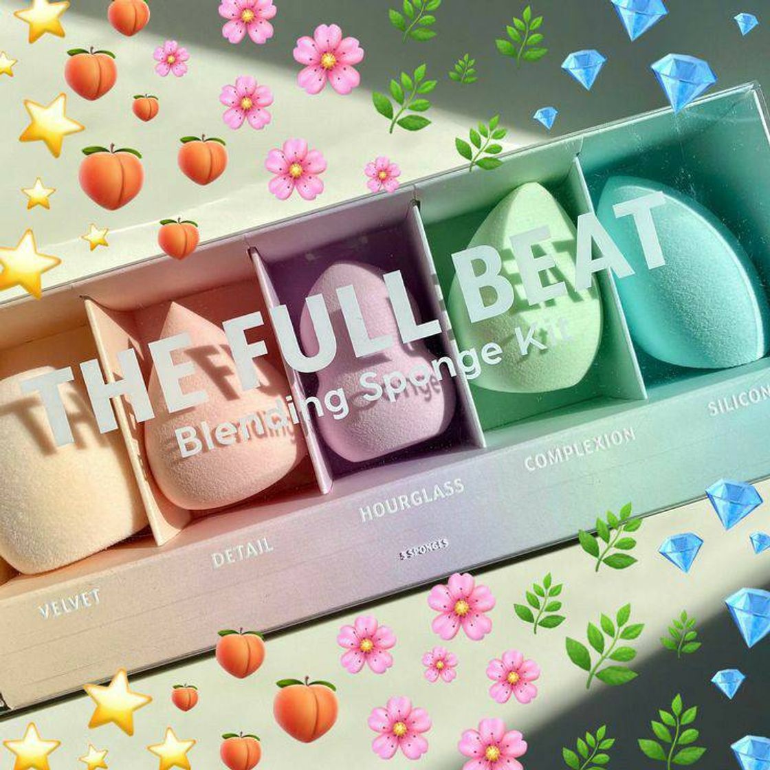 Social Kit de mistura de esponjas batida completa